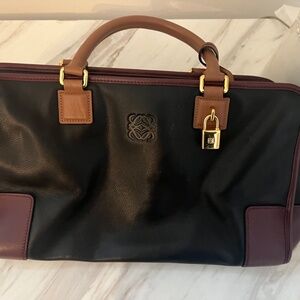 LOEWE Amazona Leather Handbag
